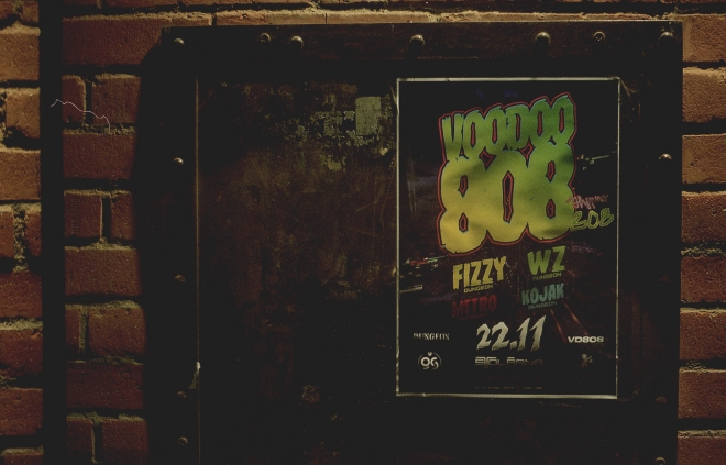 1 VOODOO808, DUNGEON, Stolárna